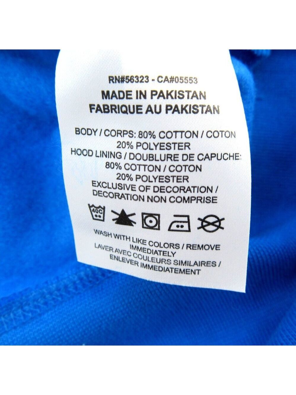 Nike x Stranger Things Blue Pullover Hoodie Men's Size Medium NEW - Picture 14 of 14
